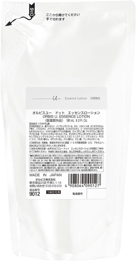 Orbis Quasi-Drug, Orbis Yudott Essence Lotion, Refill, 6.7 fl oz (180 ml)