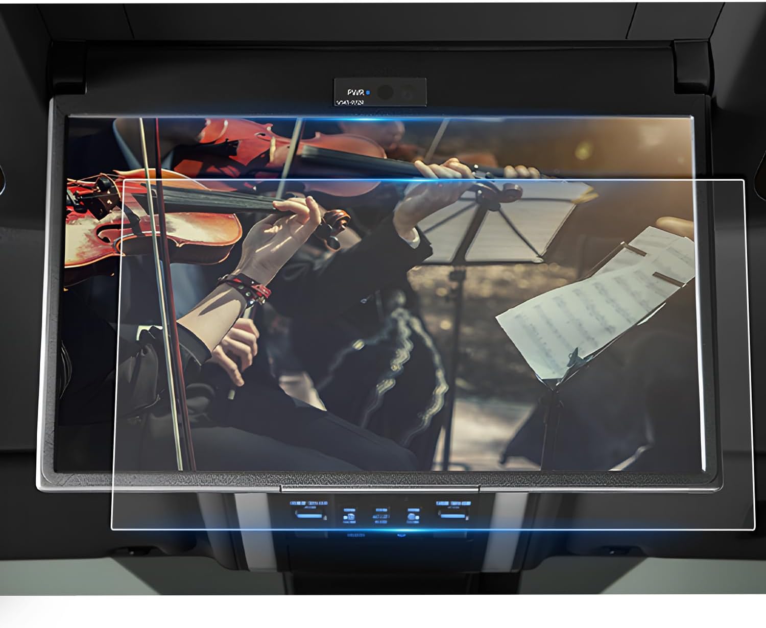 Ruiya PET Film, 2024 New Type, Toyota 13.2 Type, Rear Display V13T-R72F Film, 13.2 Type OLED Rear Display Dedicated 13.2 Inches, Rear Display, Protective Film, Noah 90 Series, Accessories, Alphard 40