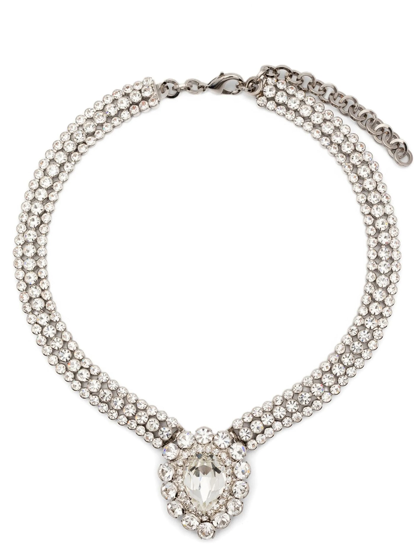 Alessandra Rich アレッサンドラリッチドロップストーンネックレス - Image 1
