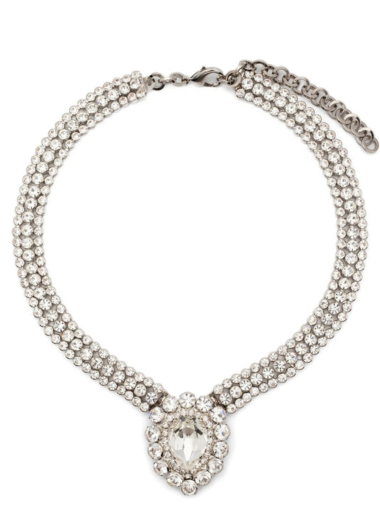 Alessandra Rich アレッサンドラリッチドロップストーンネックレス - Image 1