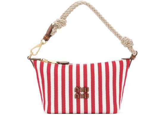 MIU MIU Striped shoulder bag - Image 1