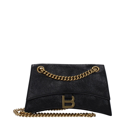 Balenciaga バレンシアガショルダーバッグ女性レザーブラック - Image 1