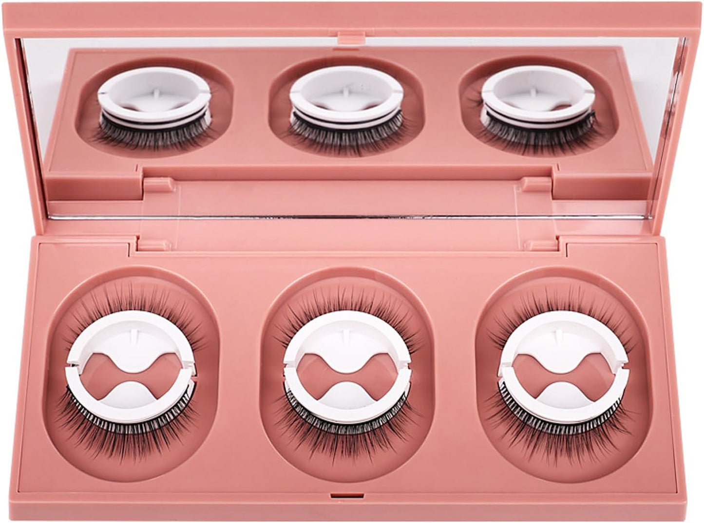 False Eyelashes, Glueless False Eyelashes, Reusable False Eyelashes, Self Adhesive False Eyelashes, Waterproof False Eyelashes - Self Adhesive, Easy to Wear, Waterproof, Thick, Bendable