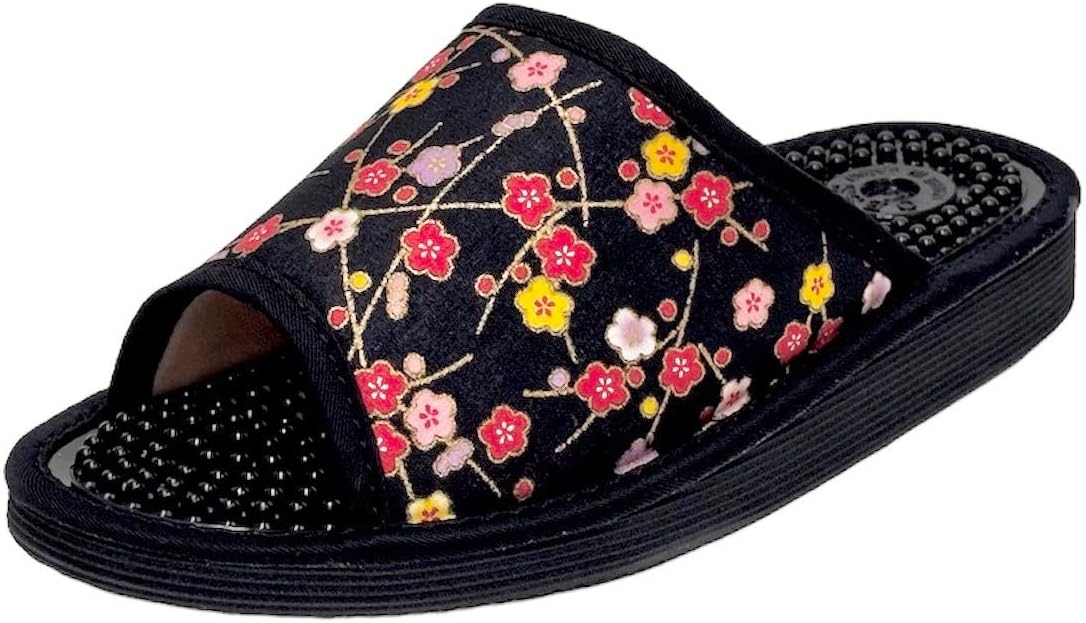 Daiming Shokai Women's Health Sandals, Japanese Pattern, Japanese Style, Slippers, Made in Japan