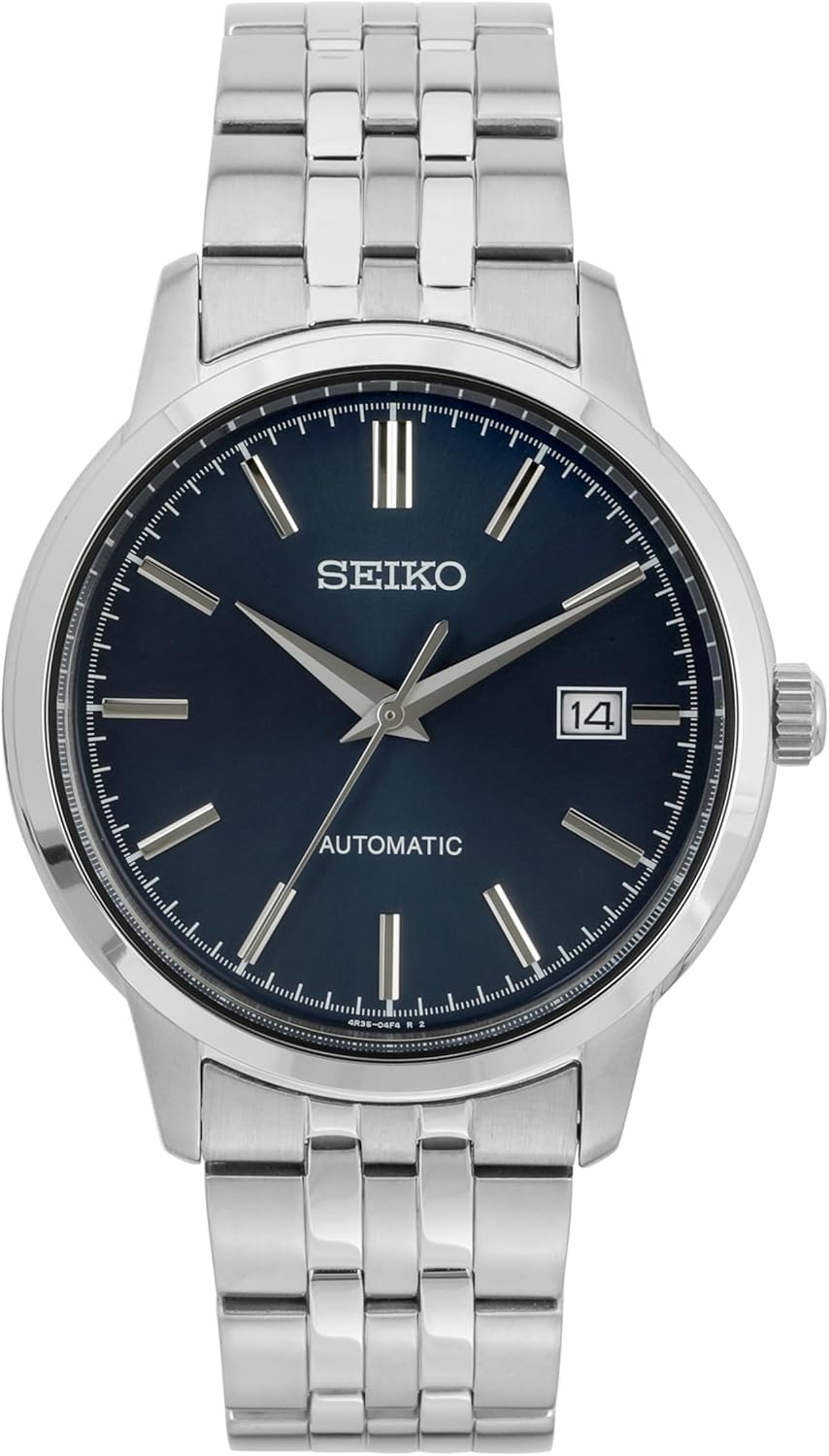 Seiko SRPH87K1 Men's Wristwatch, Overseas Model, Automatic Winding, Sports, Navy, navy, Bracelet Type