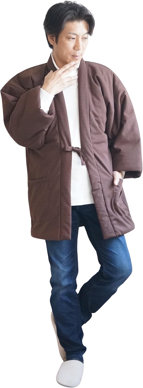 Slub Knit Cotton Filled Hanten M/L/LL