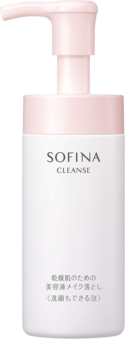 Sofina Beauty Essence Makeup Remover for Dry Skin, Foam That Can Be Cleansed 5.1 fl oz (150 ml)