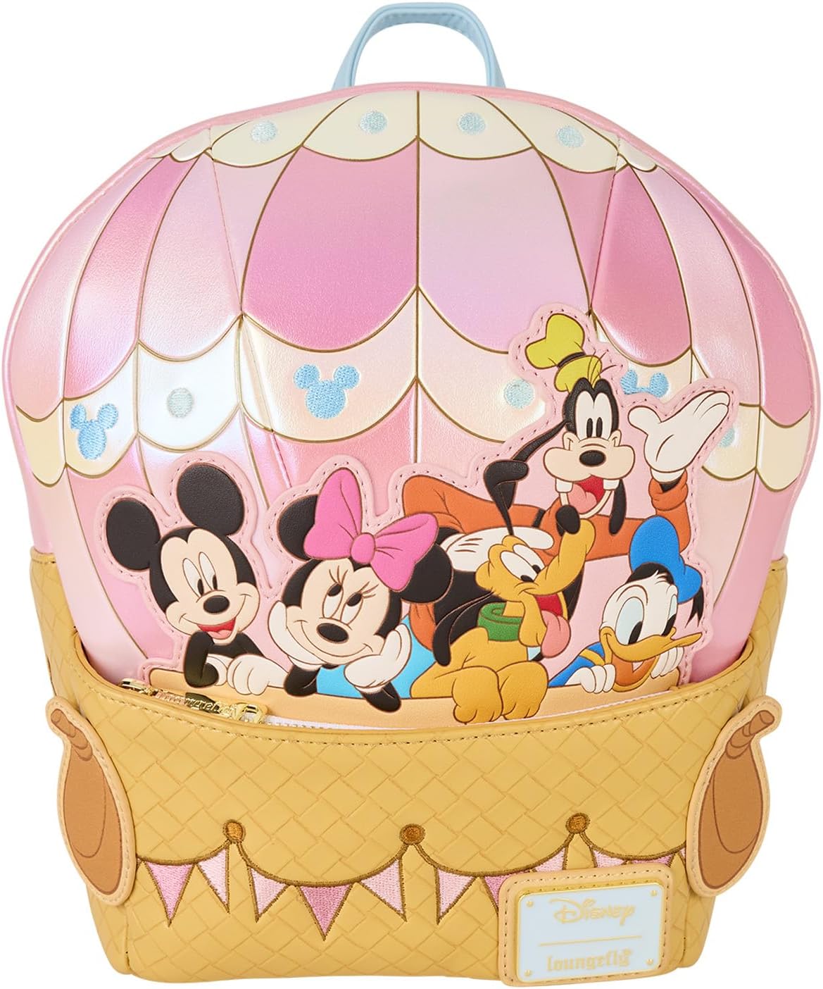 Loungefly Disney Mickey & Friends Mini mochila figural de globo aerostático