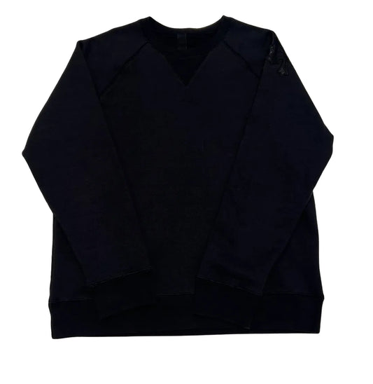 CHROME HEARTS 'BLACK 3 PATCH' PAPER JAM CREWNECK