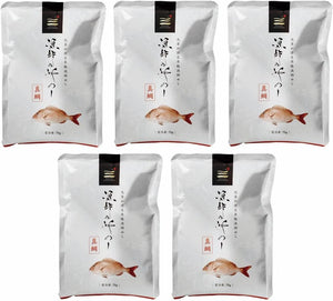 Kumamoto Aromusa, Fisherman's Offshore Red Snamper, Popular Gift, Gourmet with Snamper, Seafood Rice (Set of 5)