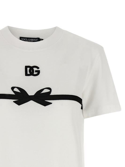 Dolce  Gabbana ドルチェ＆ガッバーナテープTシャツ - Image 1