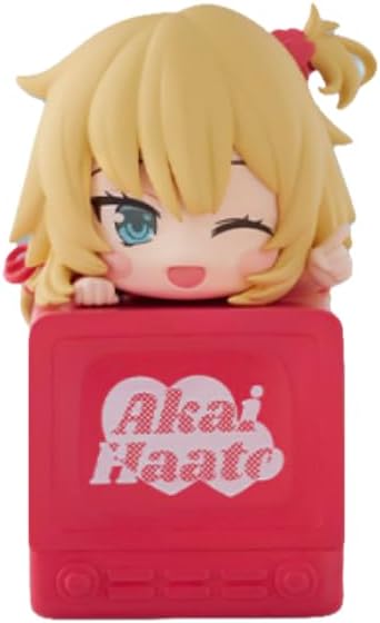 Hahato Akai Holo'live Figure Vol. 2, Total Length: Approx. 3.9 inches (10 cm)