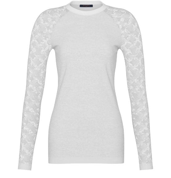 LOUIS VUITTON Monogram Accent Long-Sleeved Top - Image 1