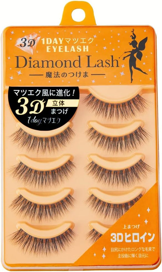 DiamondLash 3D 1 Day Matsueku EYELASH (3D Heroine)