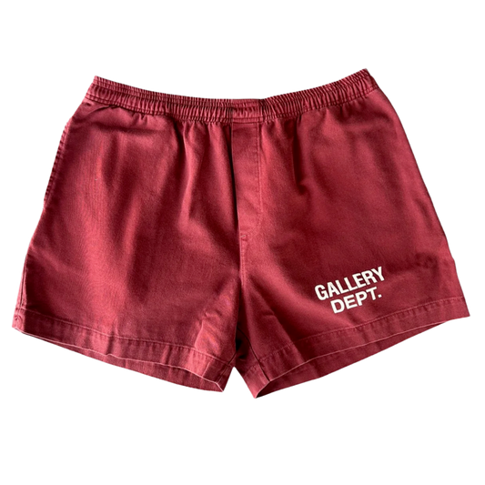 GALLERY DEPT. 'BRICK RED' ZUMA SHORTS