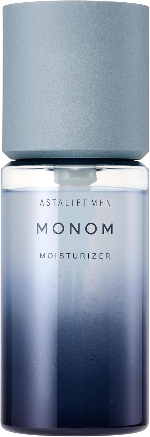 ASTALIFT MEN MONOM Men's Skin Care, Highly Moisturizing, 4.2 fl oz (120 ml), Approx. 2 Months Work, Complete with 1 Bottle, Moisturizer, Men's Lotion, All-in-One After Shave Lotion