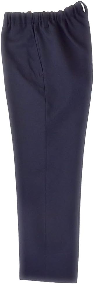 Slacks Men's Senior Full Elastic Waist Pants, Men's Trousers, Made in Japan