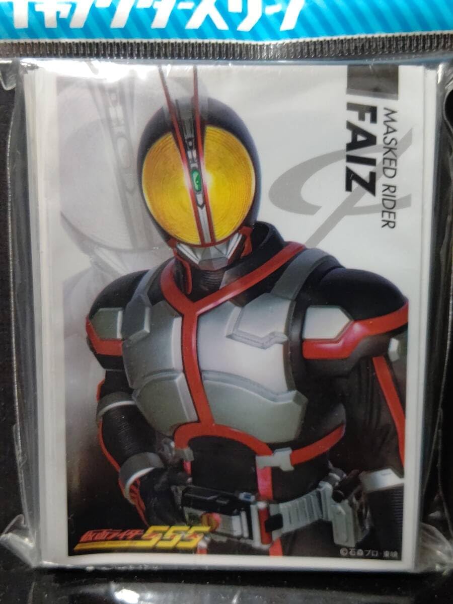 スリーブ グッズ キャラクターグッズ かめんライダーファイズ