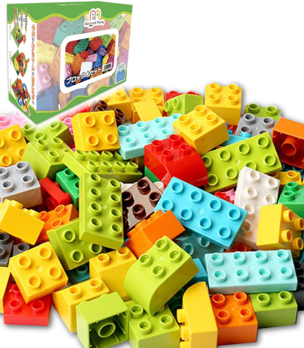 Duplo Anpanman Compatible Basic Blocks Idea Box Add-on Large Capacity 500g Assorted (Set A)