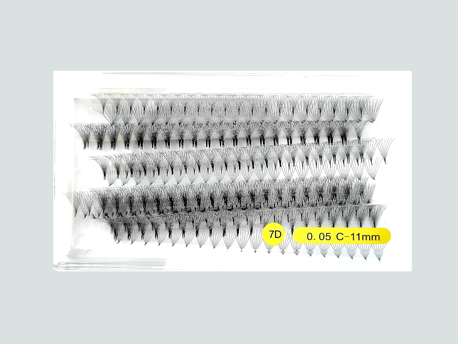 7D 0.05mm Volume 500 Bundles C Curl 9-12mm (11mm)