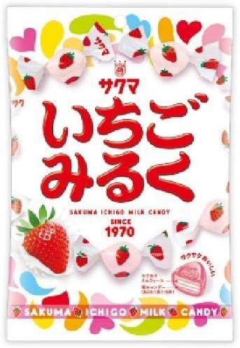 Sakuma Seika Strawberry Milk 2.93 oz (83g)