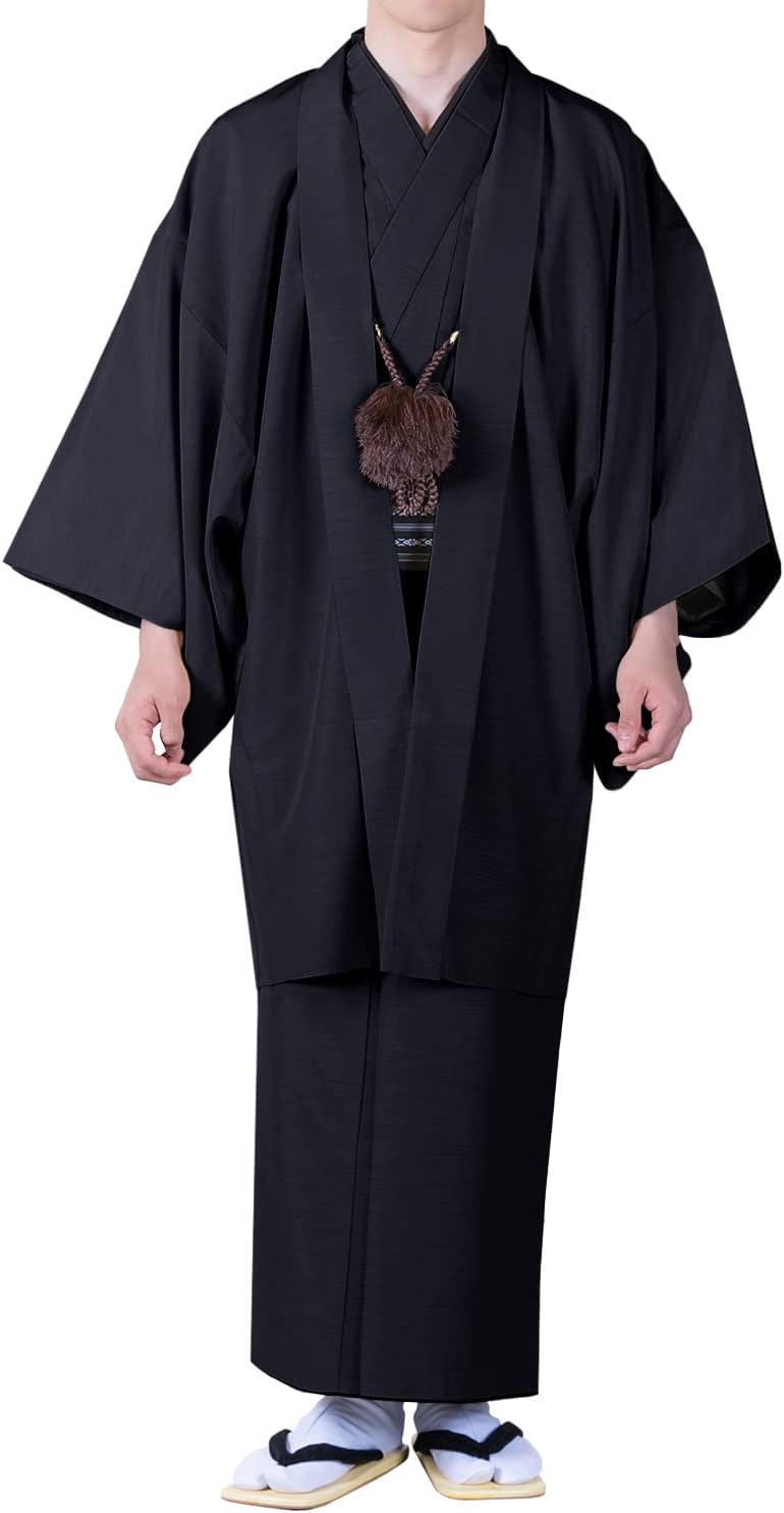 Kyoetsu Kimono Haori Set, Men's, Men's