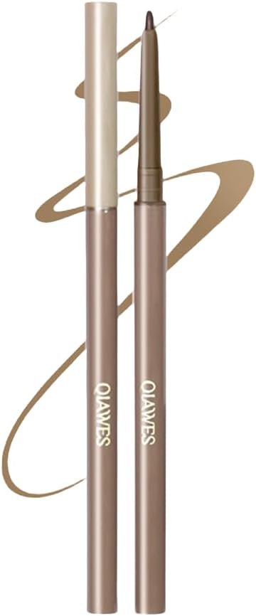 2025 Summer Ultra Thin Eyeliner, Gel Type, Super Waterproof, Sweat Resistant, 100% UV Protection, 0.1mm Ultra Fine Point, Smoky Eye Makeup, Daily Use, Professional Specifications, Black/Gray/Chocolate