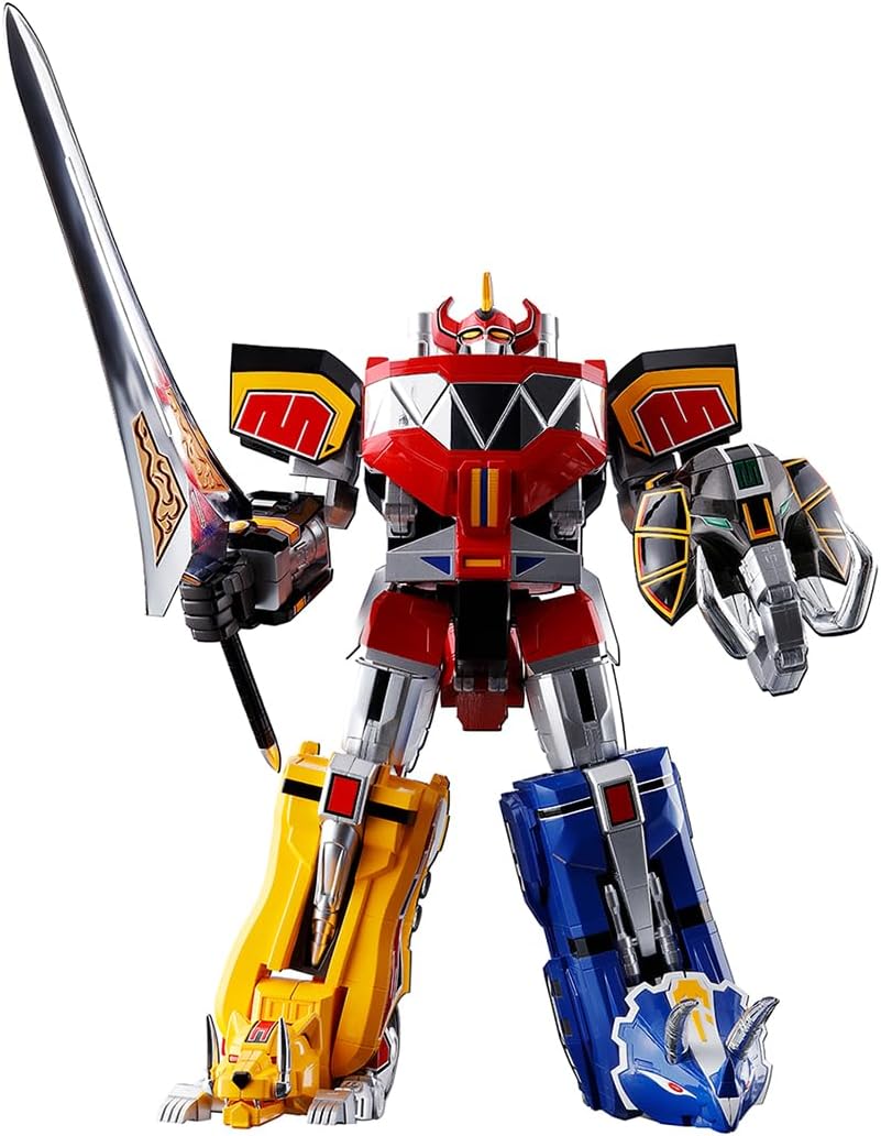 TAMASHII NATIONS Soul of Chogokin Dinosaur Squadron Beast Rangers Emperor Beast God GX-72 Great Beast God & GX-78 Dragon Scissor Approximately 10.2 inches (260 mm) ABS & PVC & Diecast Painted Action