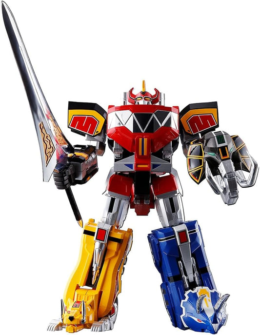 TAMASHII NATIONS Soul of Chogokin Dinosaur Squadron Beast Rangers Emperor Beast God GX-72 Great Beast God & GX-78 Dragon Scissor Approximately 10.2 inches (260 mm) ABS & PVC & Diecast Painted Action