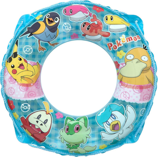 AHE-55A Pokémon 21.7 inches (55 cm) Squirrel (with Rope), Inner Circumference of Inflated Skewers, Approx. 31.5 - 33.5 inches (80 - 85 cm), Easy and Quick Plug, Uses New Valve