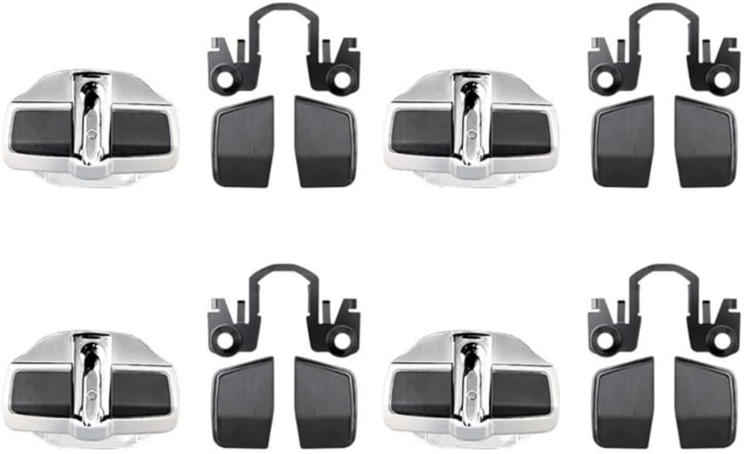 TRD Door Lock Striker for Toyota, Lexus, Aluminum Alloy, Stainless Steel, Quiet, Increased Vehicle Rigidity, Noise Reduction, Improved Steering Response, Genuine Compatible, Easy Installation