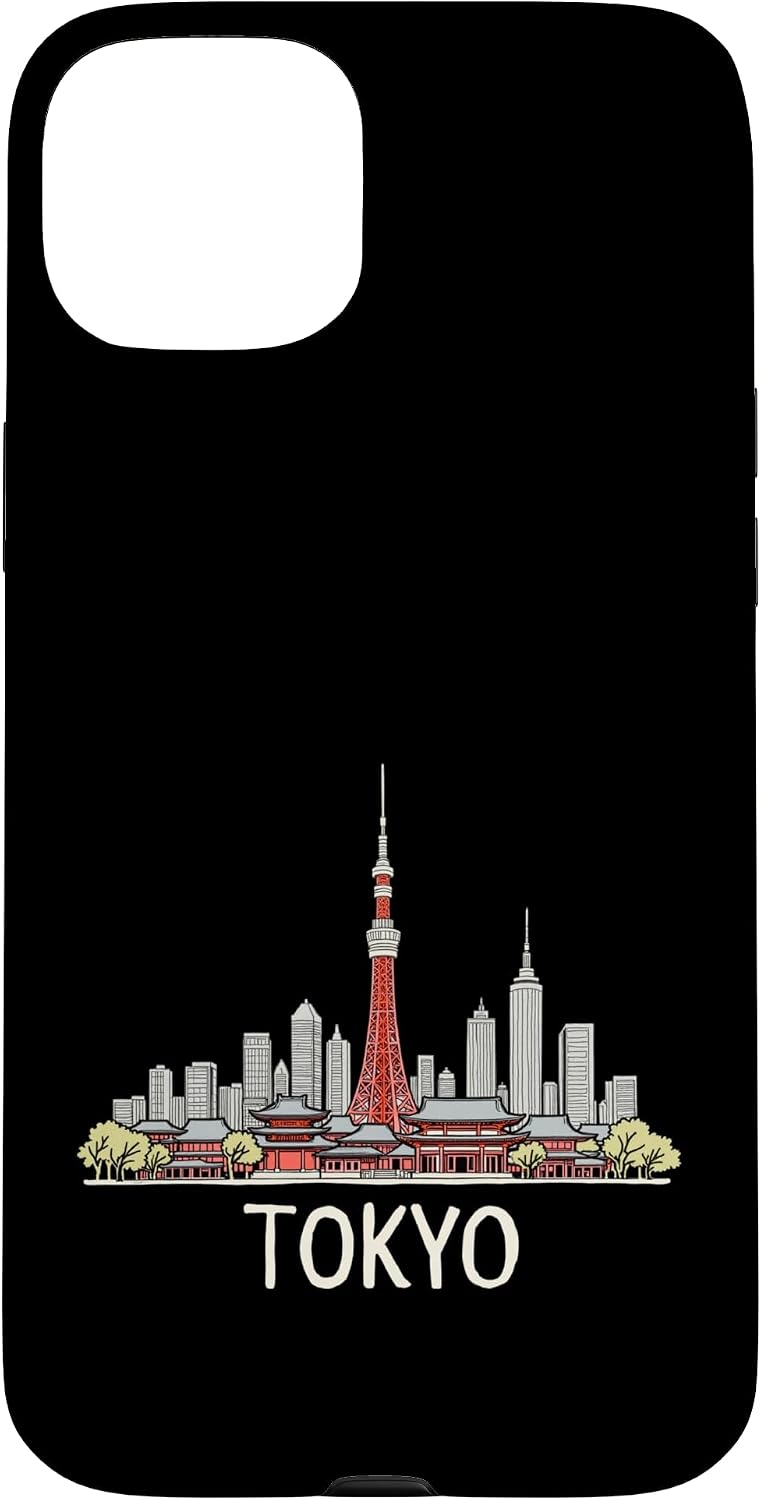 東京 日本旅行 お土産 ギフト スマホケース iPhone 15 Plus 用