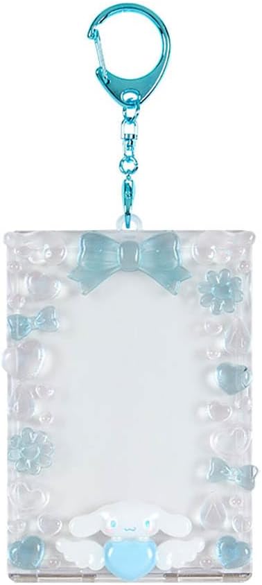 Sanrio 689785 Cinnamoroll Trading Card Holder (Enjoy Idol), Approx. Width 2.9 x Depth 0.3 x Height 4.1 inches (7.4 x 0.8 x 10.5 cm), Storage Size: 3.6 x 2.6 inches (9.2 x 6.6 cm) or less