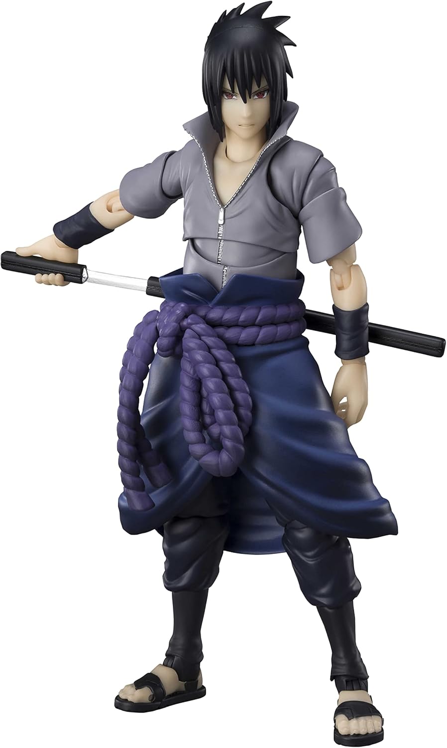 BANDAI SPIRITS S.H. Figuarts Naruto Shippuden, Sasuke Uchiha - All the Hatred Back - (Resale Version) Approx. 5.7 inches (145 mm), ABS & PVC Pre-painted Action Figure