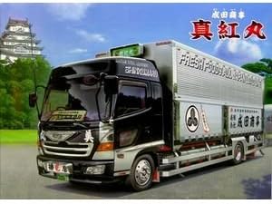 青島文化教材社 1/32 4tデコトラ No.44 成田商事 真紅丸 ウィング