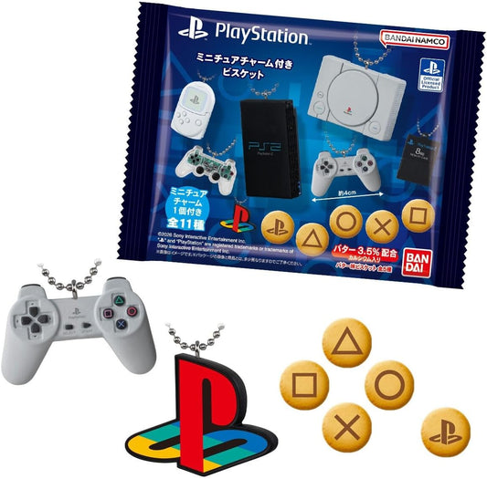 PlayStation™ / Biscuit Box with Miniature Charms 10-piece Set Candy Toy