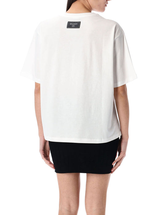 Balmain バルマンTシャツとポロスホワイト - Image 1