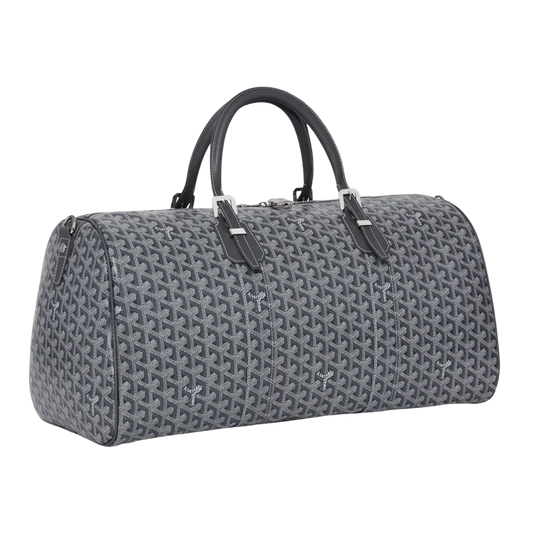 GOYARD 'GREY' 50 BOSTON DUFFLE BAG