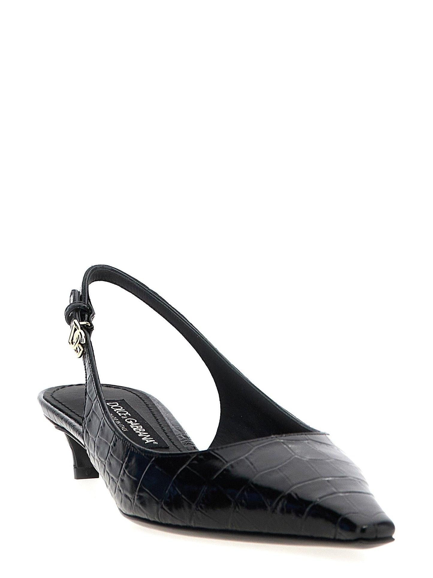 Dolce  Gabbana ドルチェ＆ガッバーナ「マン」スリングバック - Image 1