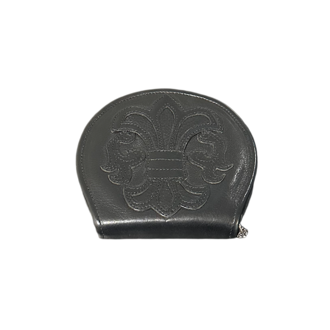 CHROME HEARTS 'BLACK' LE FLEUR WALLET