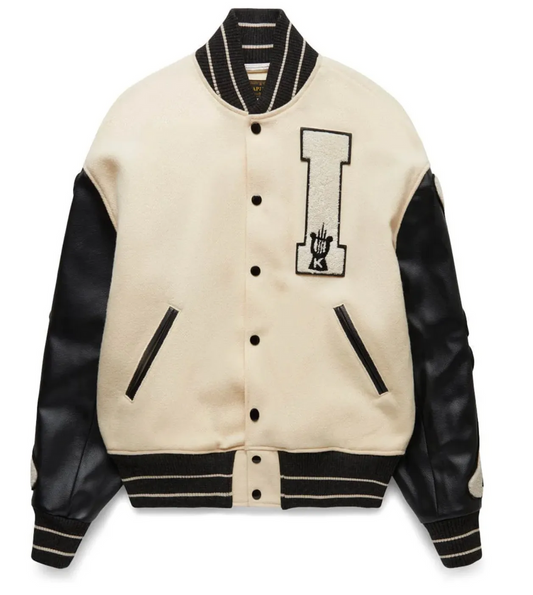 KAPITAL 'VARSITY' BONE JACKET