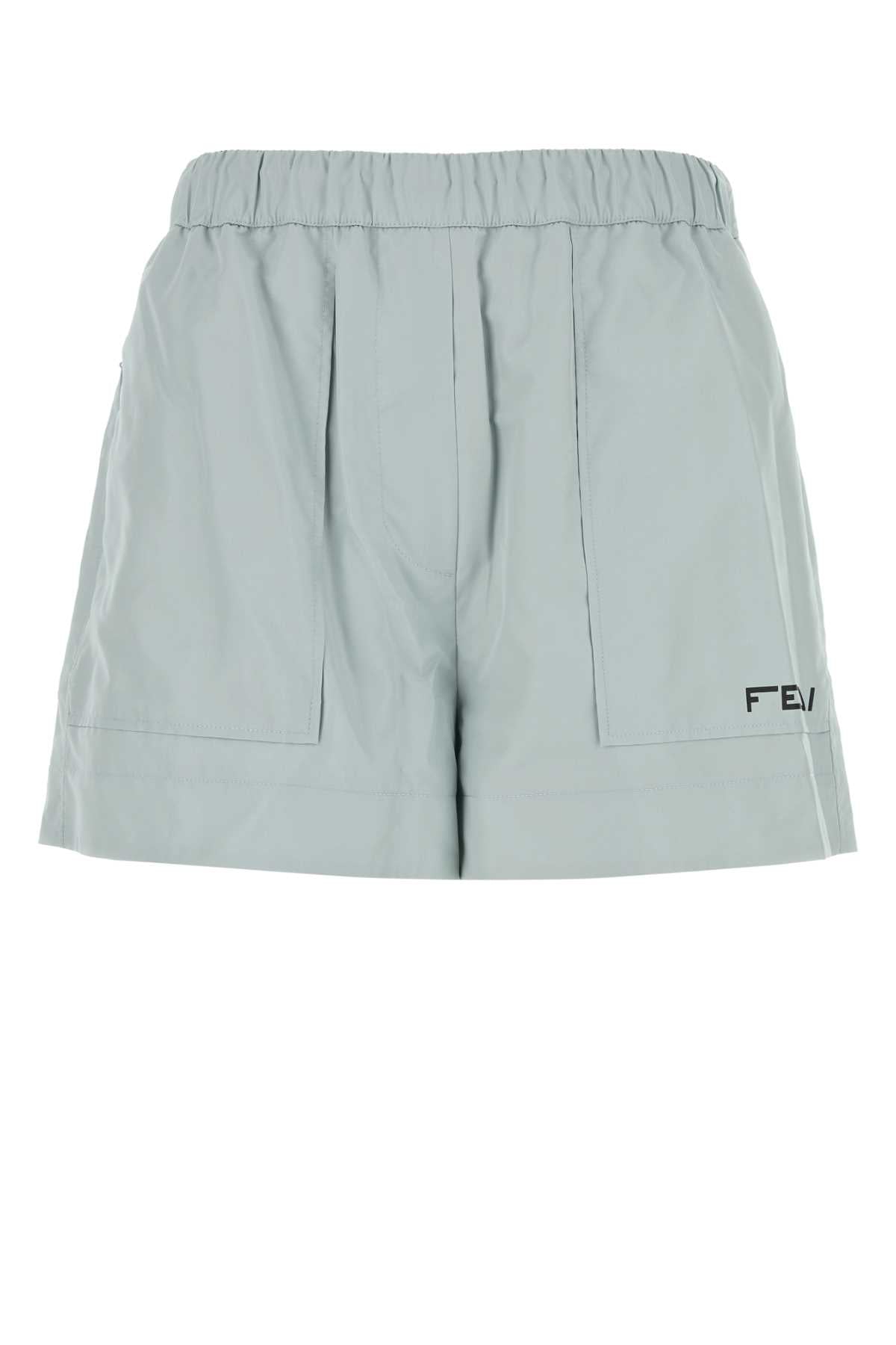 Fendi フェンディパウダーブルーポリエステルショーツ - Image 1