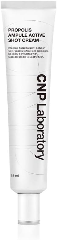 CNP Pro P S Cream (2.6 fl oz (75 ml) Moisturizing Cream Hari Gloss Resilient Aging Care Propolis Hyaluronic Acid CNP Laboratory Korean Cosmetics