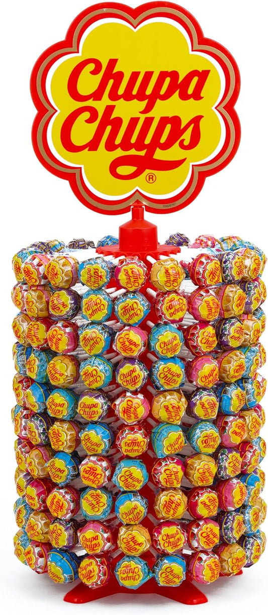 Kracie Pharmaceutical Kracie Foods (Exclusive) Kracie Chupa Chups Wheel Display, Pack of 200, 1 Piece