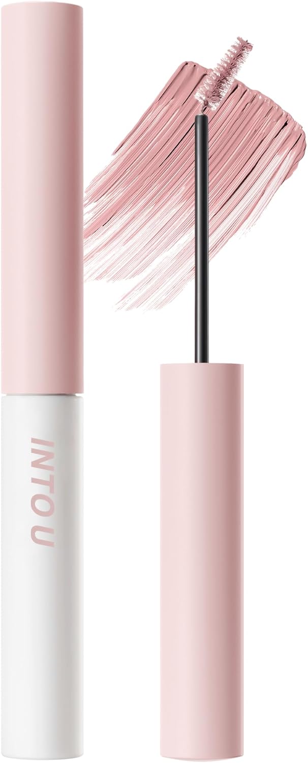 INTO U Eyebrow Mascara, Functional Brush, Resistant to Sweat Water (EB / S05, Sakura Pink)