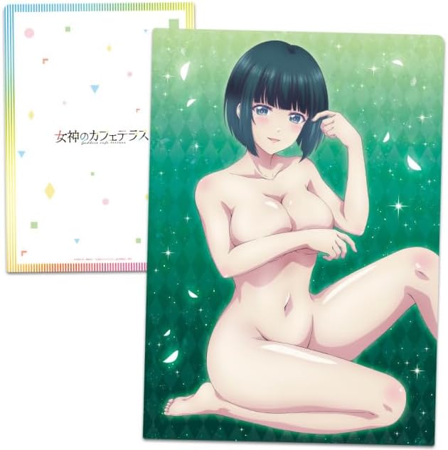 TV Anime Goddess Cafe Terrace Clear File Ono Shiragiku