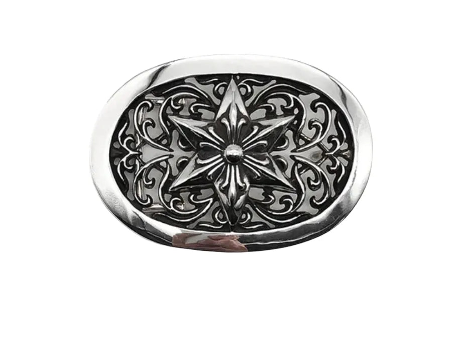 CHROME HEARTS 'STAR' BELT BUCKLE