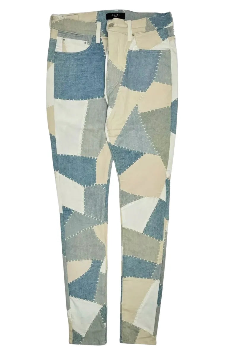 AMIRI 'DENIM PATCHWORK' JEANS