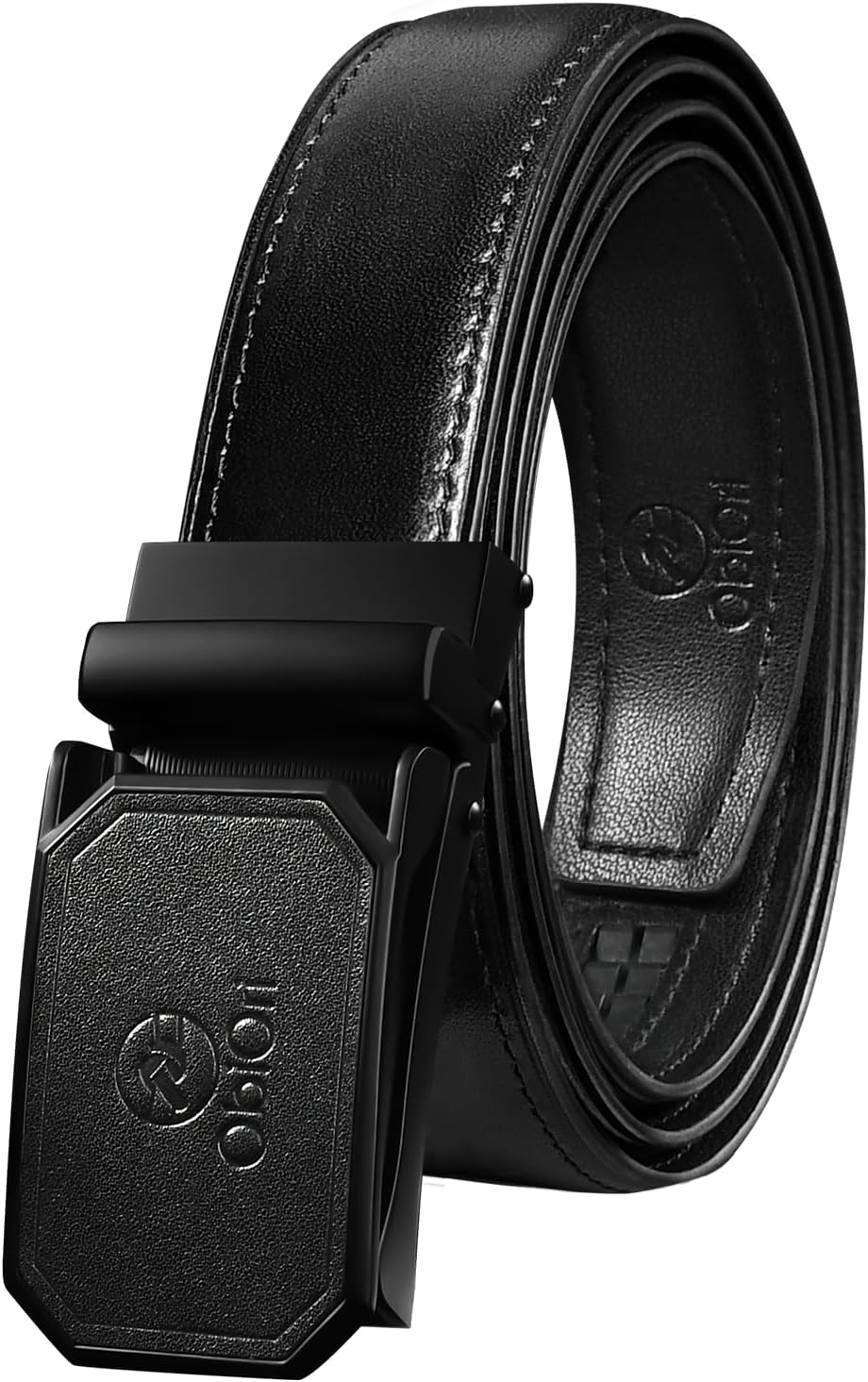 ベルト メンズ 本革 栃木レザー 日本製 オートロック式 無段階調整 穴なし カジュアル ビジネス 紳士ベルト スーツ 使いやすい サイズ調整可能 箱付き