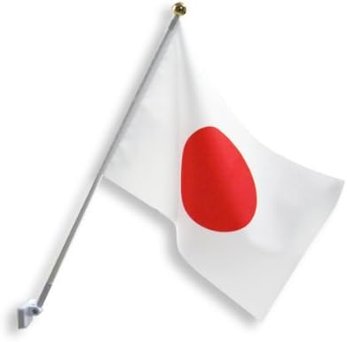 Japanese Flag, Hinomaru, National Flag Set, Strong Magnet, Indoor, Apartment Installation, Compact, Small, Holiday, Hinomaru, white